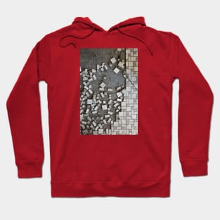 Broken tiles pieced together Hoodie